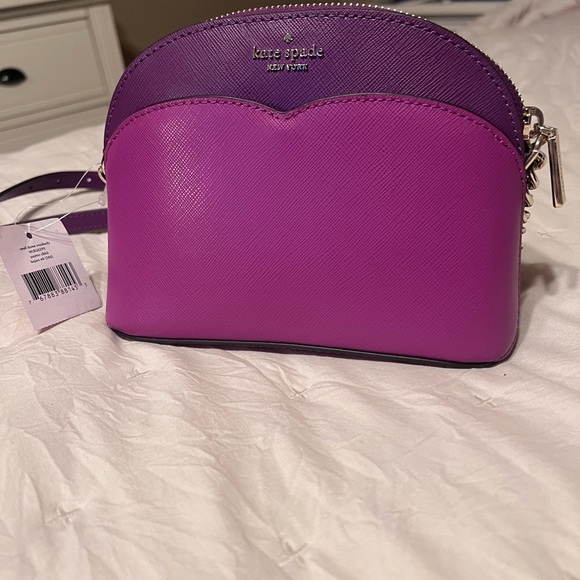 kate spade Handbags - Kate Spade Purple Dome Crossbody Bag